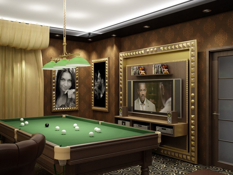 Бильярдная отделка
