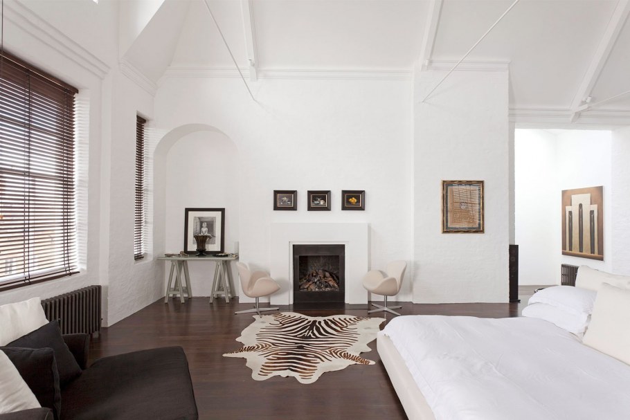 Белые стены в доме