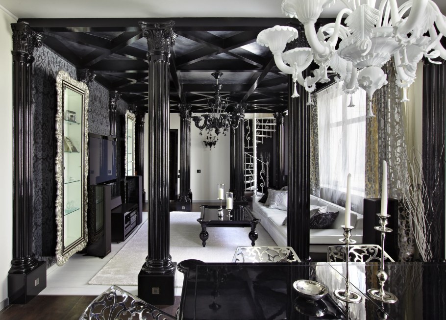 Готический стиль в интерьере квартиры