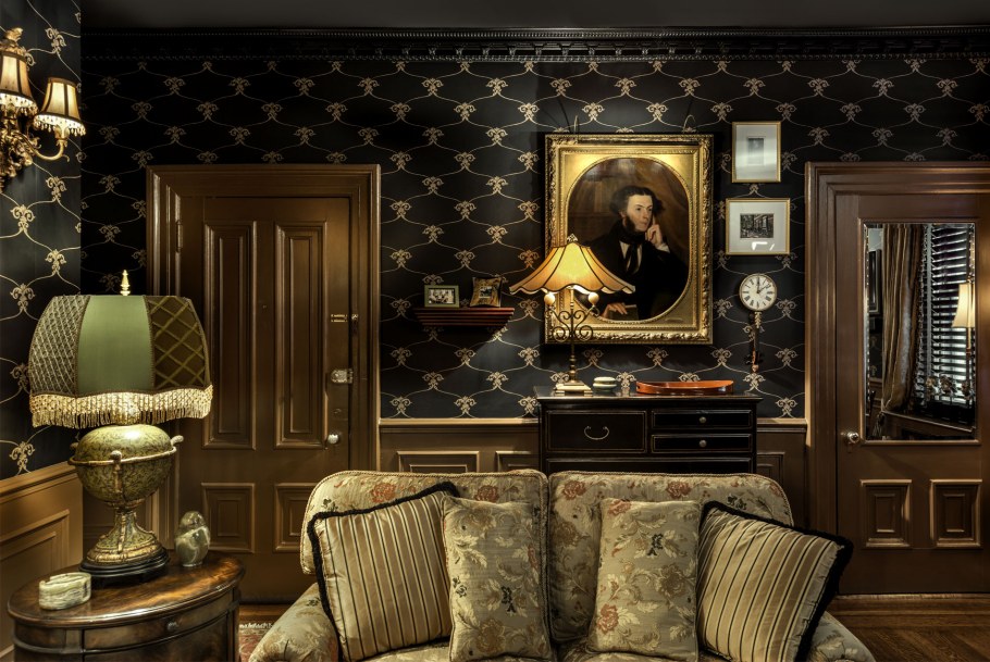 Староанглийский интерьер