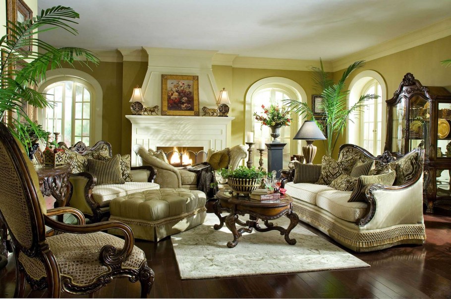 Интерьер салона красоты в классическом стиле