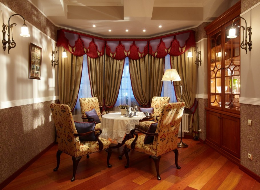 Английский стиль в интерьере усадьбы