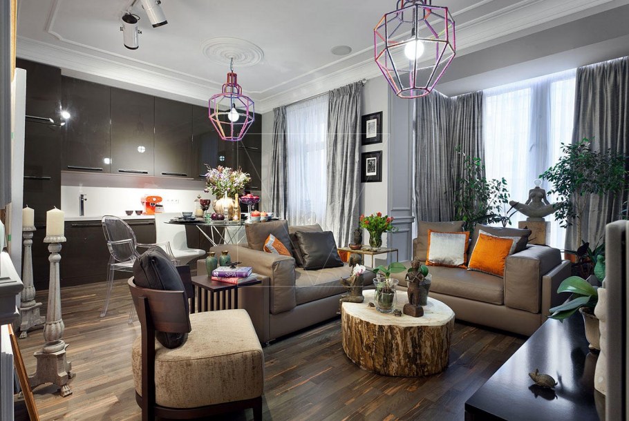 Эклетика стиль интерьер