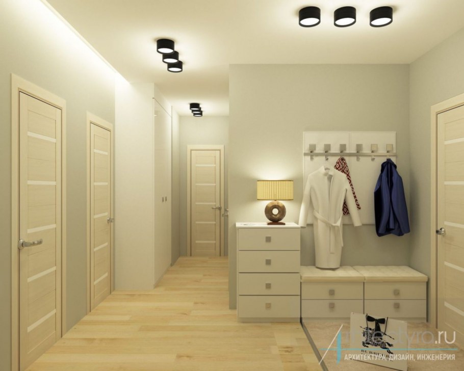 Прихожие в коридор п44т