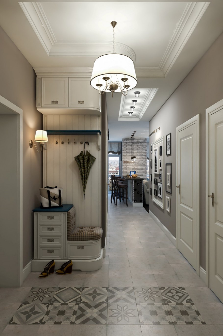 Коридор п44 трешка