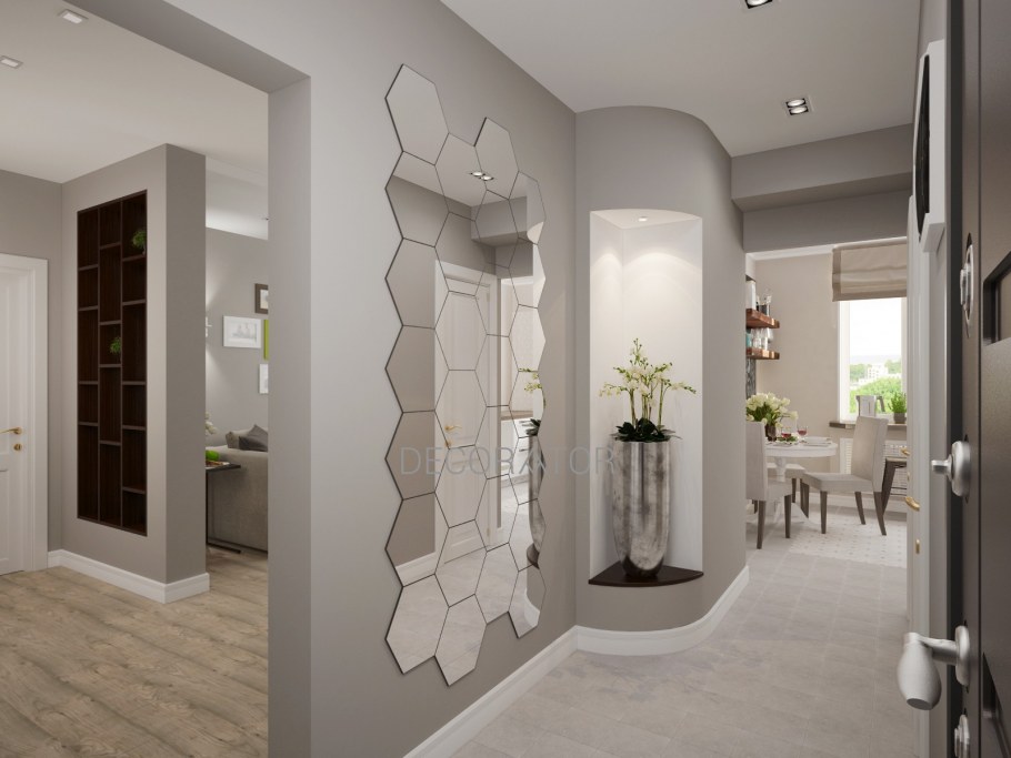 Коридор п3 трешка дизайн