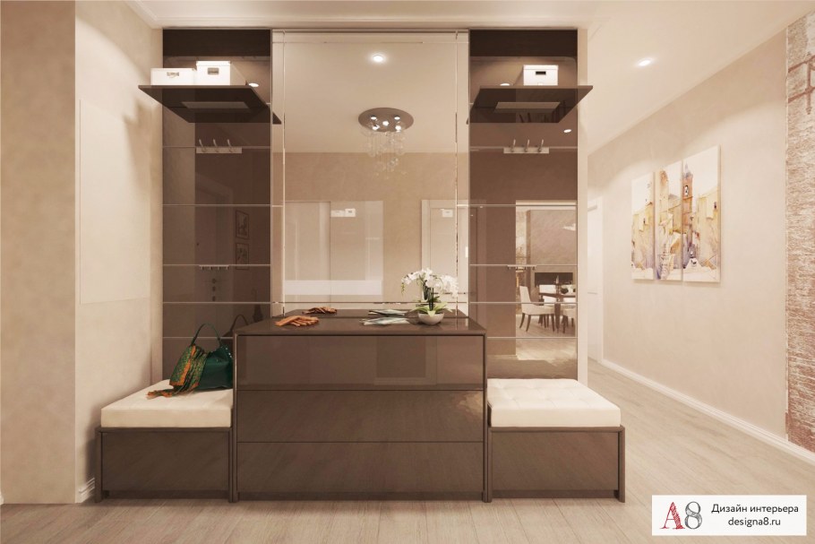 Прихожая в распашонке