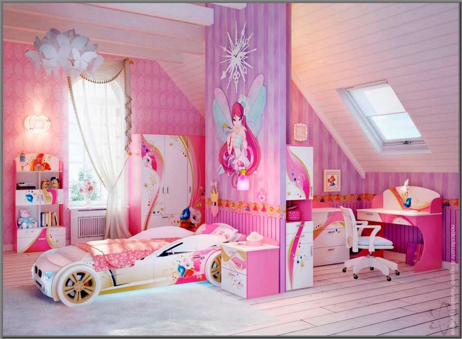 Комната девочки в стиле Винкс