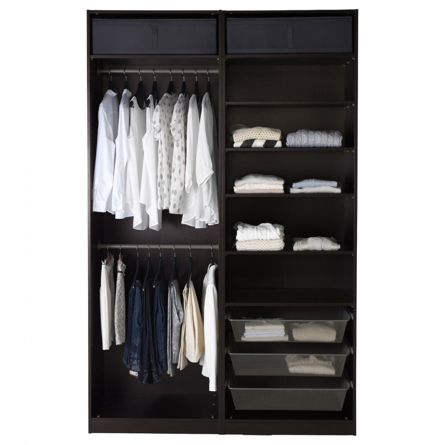 ПАКС Хасвик белый белый 200x66x236 см 091.805.96 гардероб