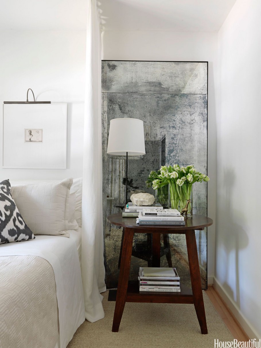 Состаренное зеркало стена