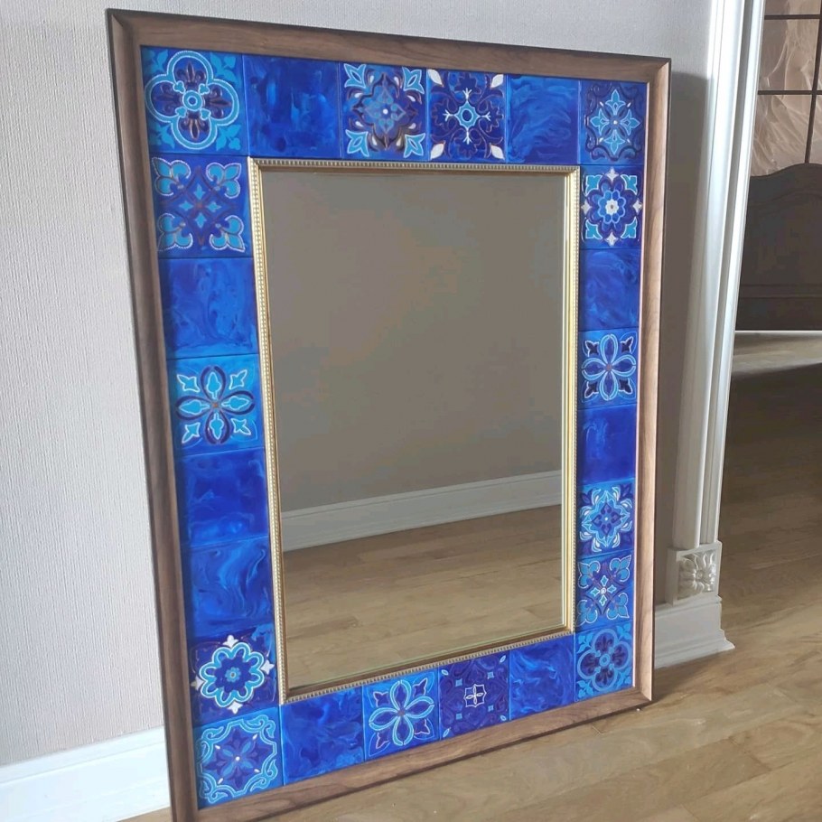 Плитка состаренное зеркало