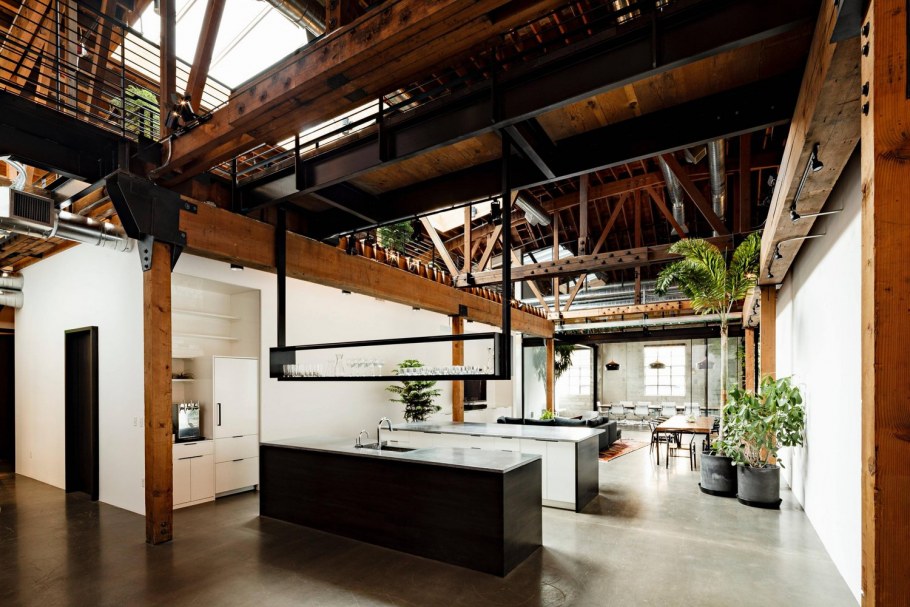Офис в Индустриальном стиле