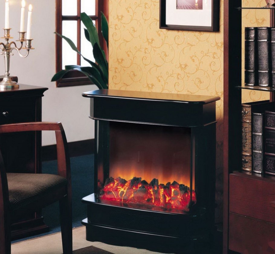 Камин Glenrich Валерия черный