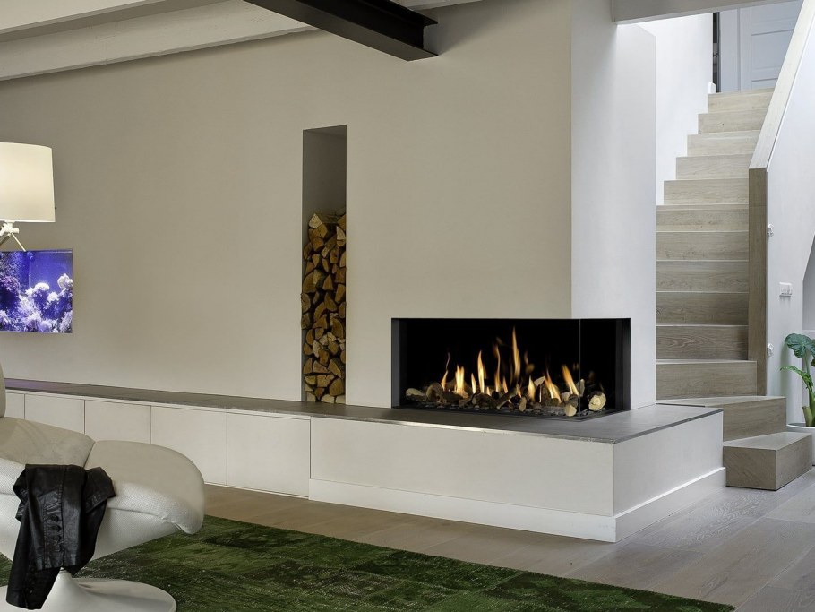 Камин в интерьере