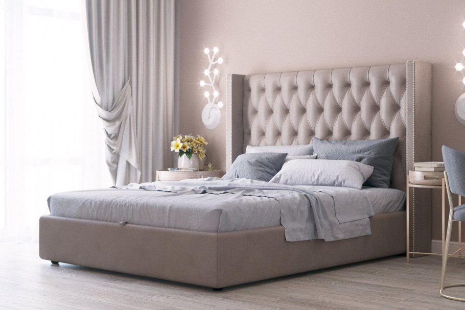 Кровати Аскона 180х200 с изголовьем