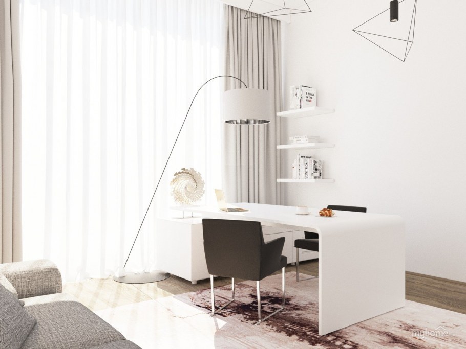 Кабинет интерьер современный