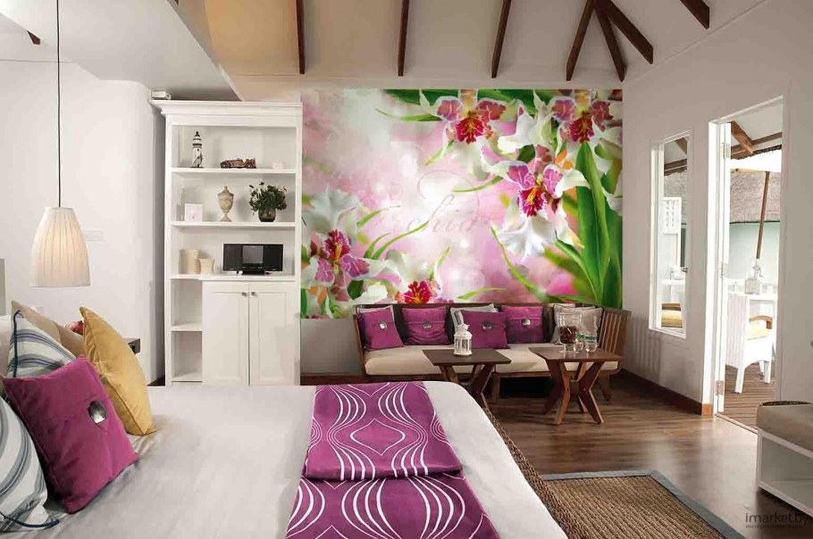 Фреска пионы афреско