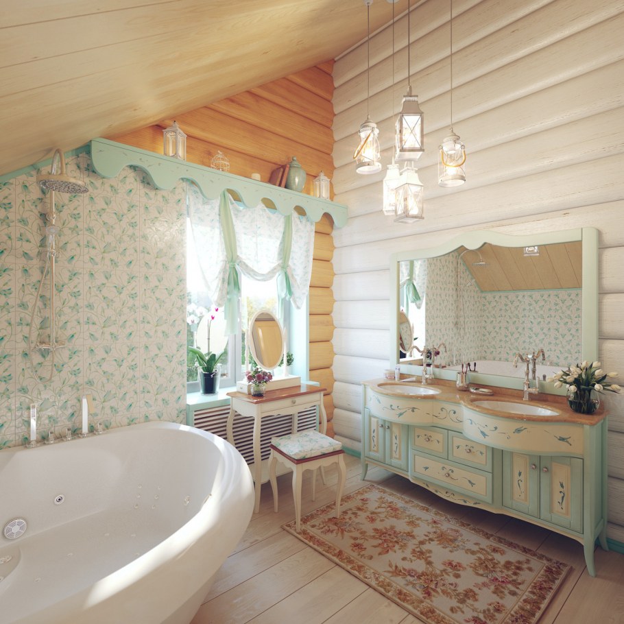 Ванная Прованс