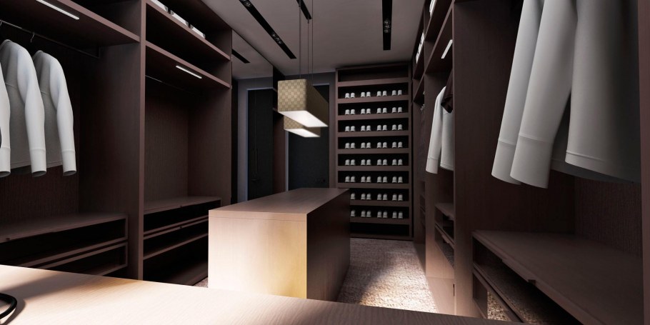 Стильные гардеробные комнаты