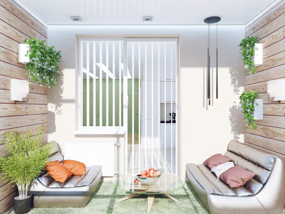 Однушка в эко стиле