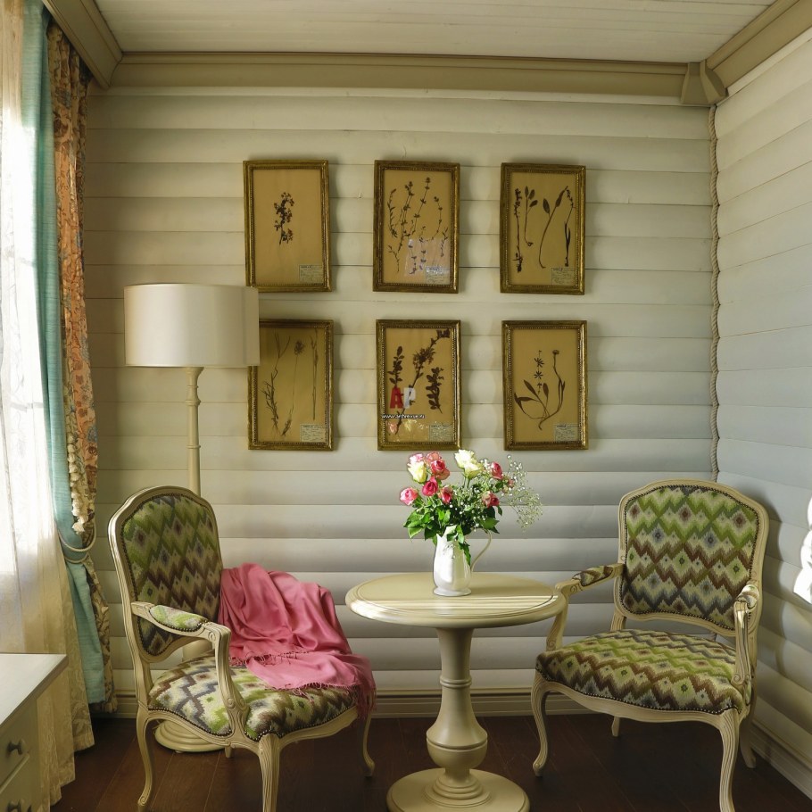 Дачный интерьер