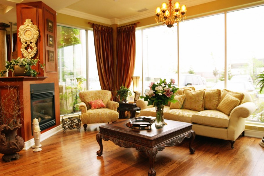 Уютные классические интерьеры