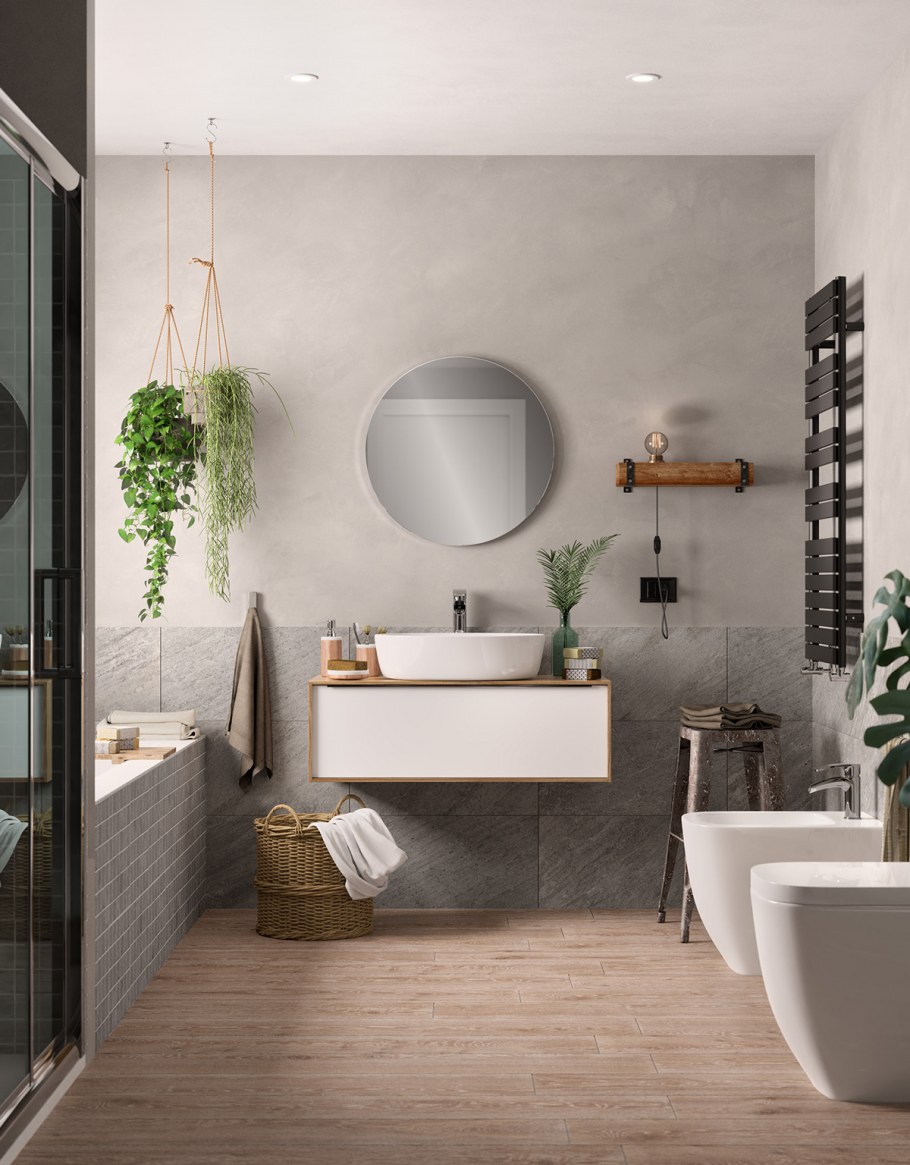 Уютная ванная комната