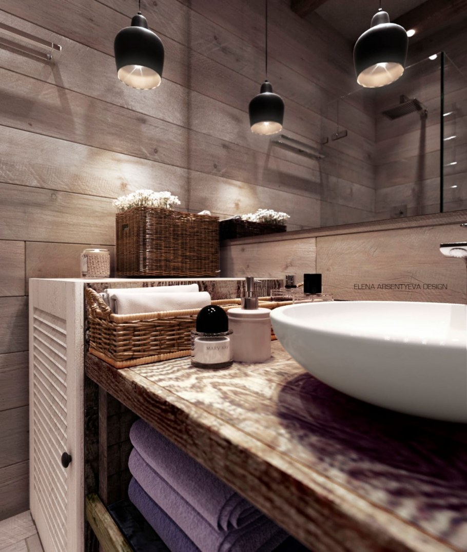 Уютная ванная комната