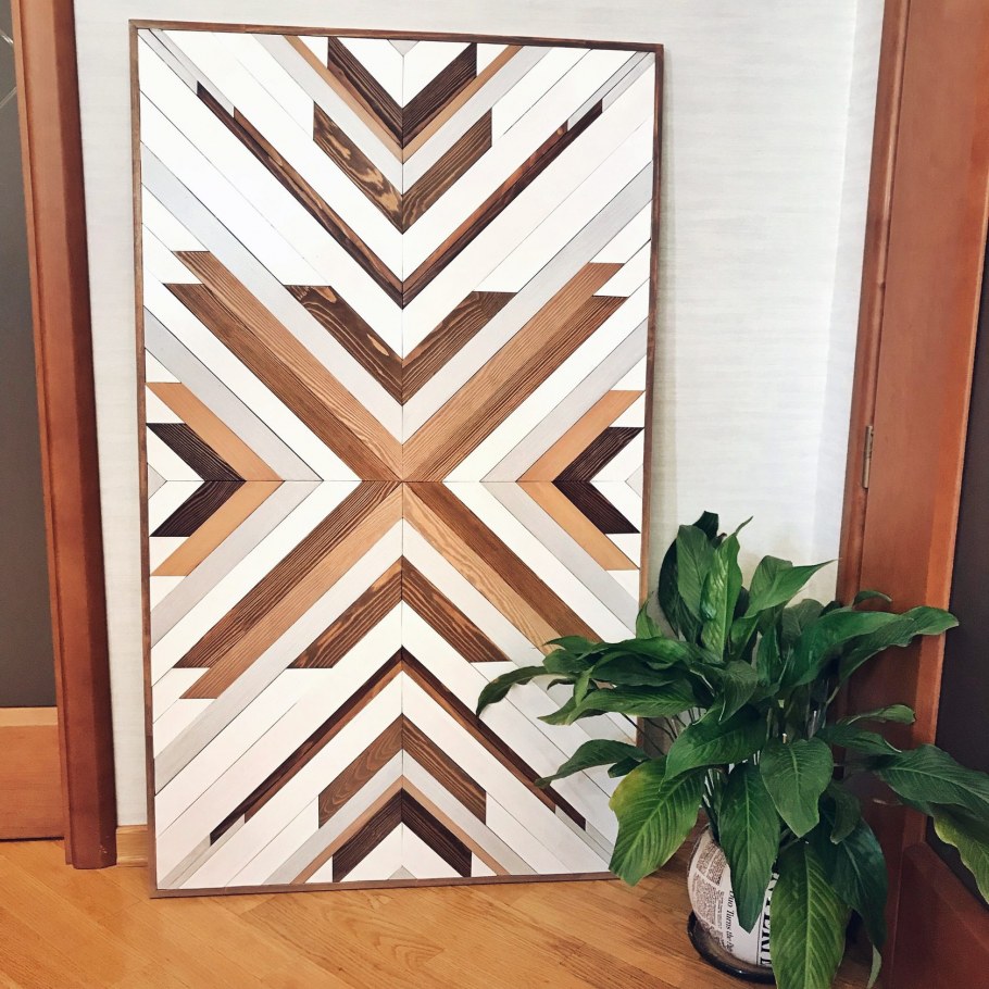 Панно из реек