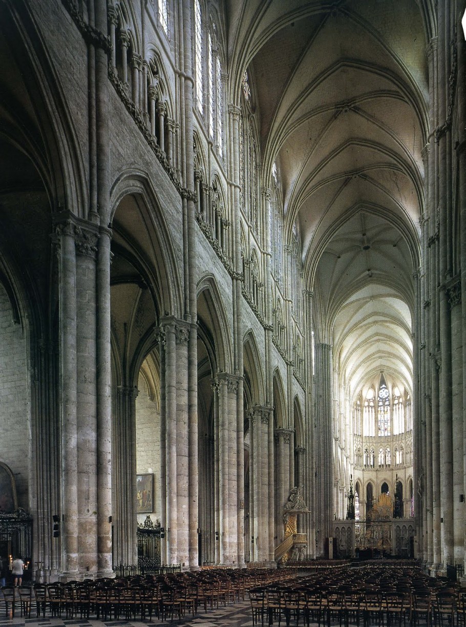 Амьенский собор Неф