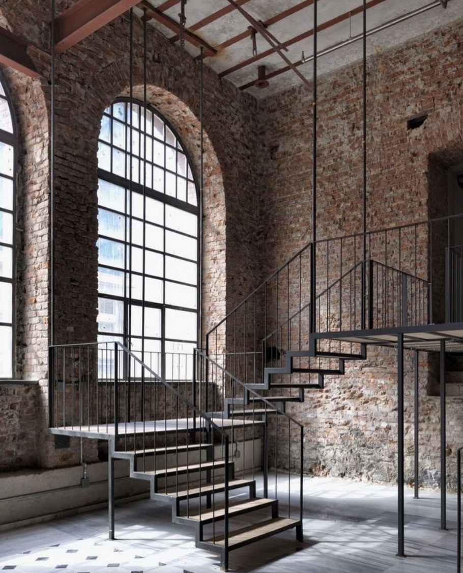 Потолок в стиле лофт индустриал