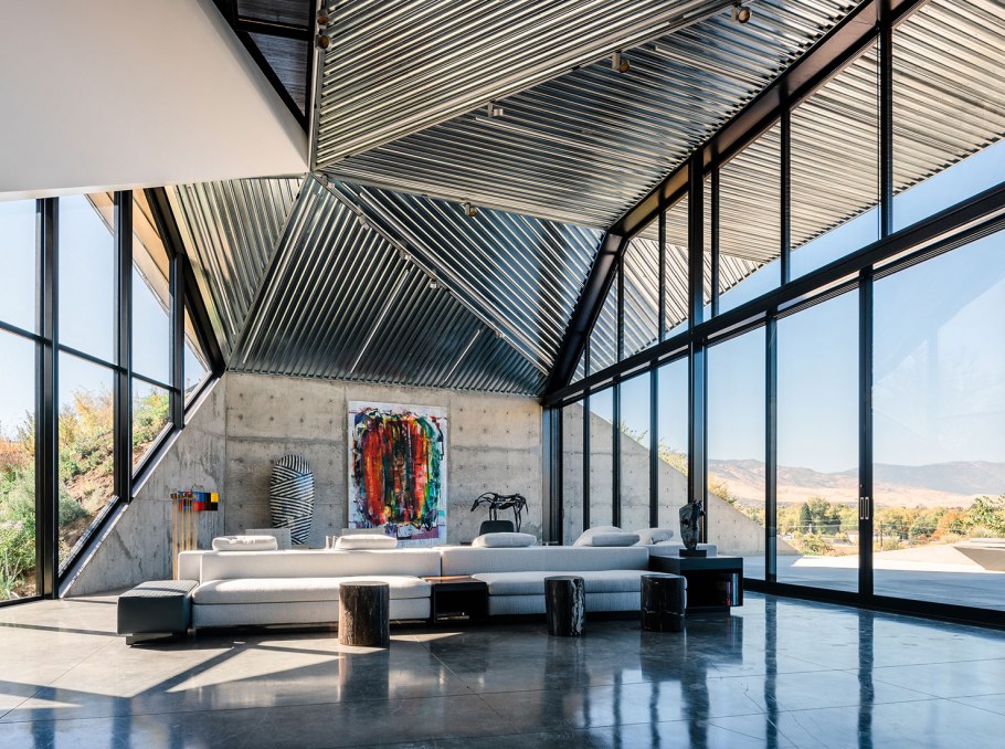 Сводчатые потолки в стиле лофт