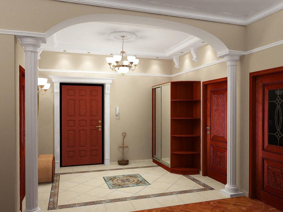 Отделка проема