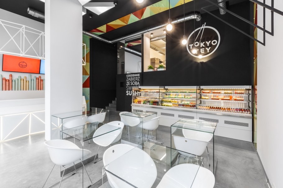 Интерьер суши на вынос