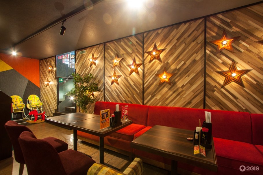 Японский ресторан изнутри