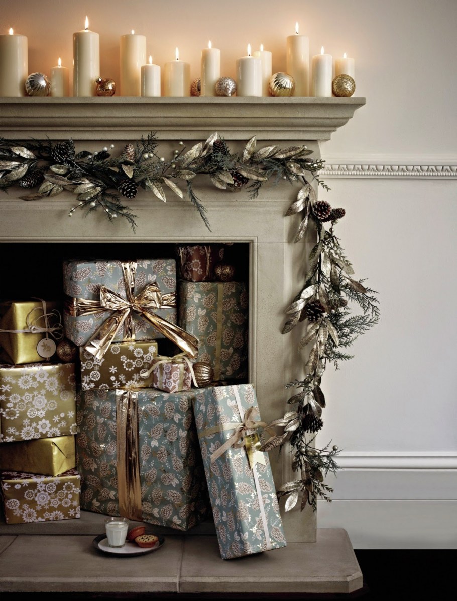 Украшение на камин