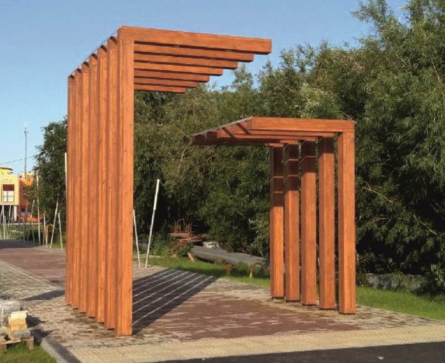 Деревянные малые архитектурные формы