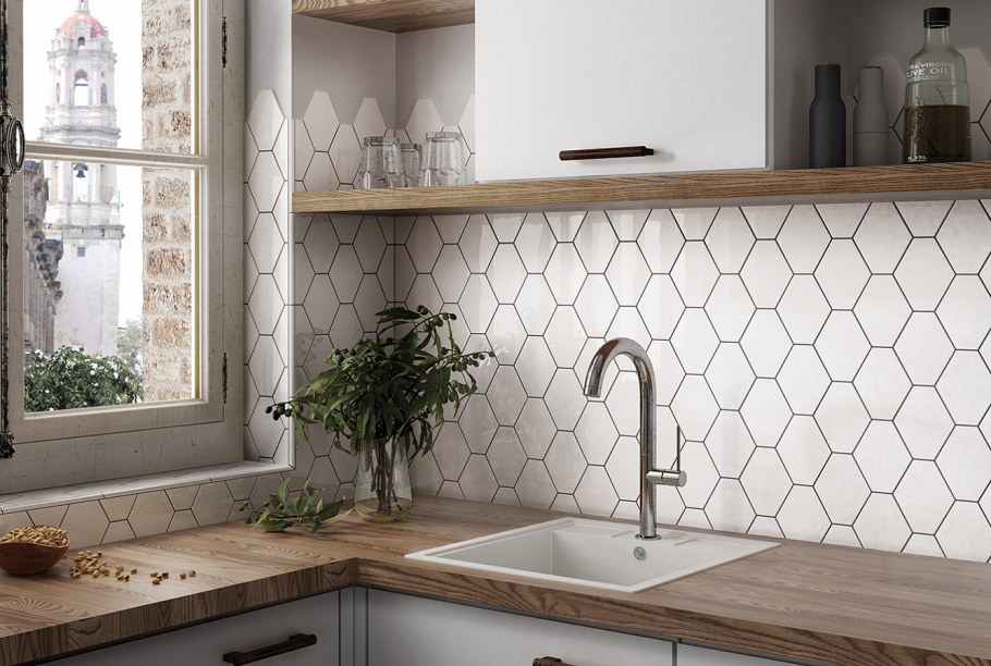 Плитка на фартук equipe Scale