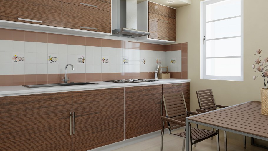 Керамогранит на фартук кухни