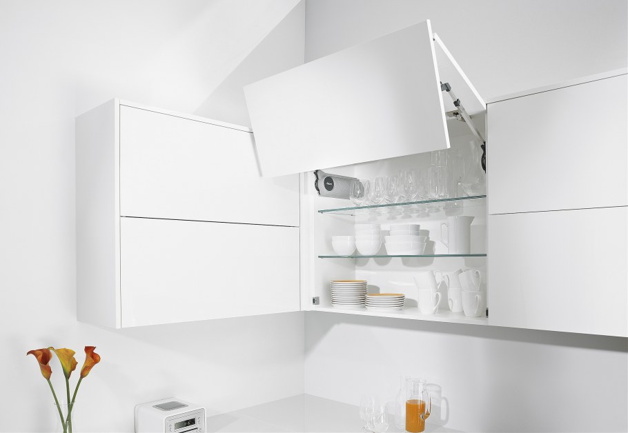 Нижний кухонный ящик без ручек