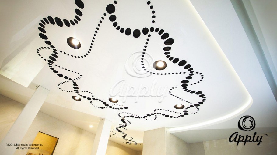 Натяжной потолок в детскую
