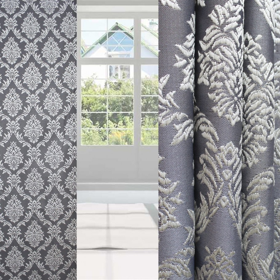 Портьерная штора жаккард casa Mia