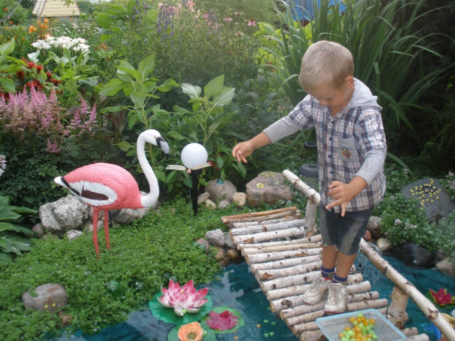 Осенняя поделка домик