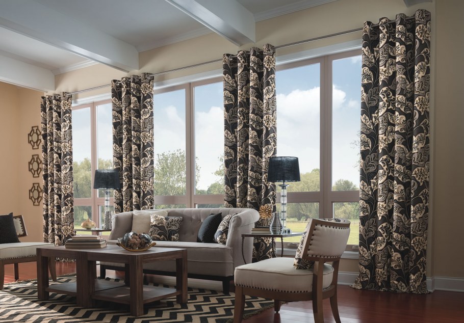 Шторы в гостиную