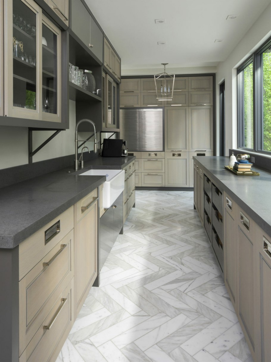 Кухня графит Лорена