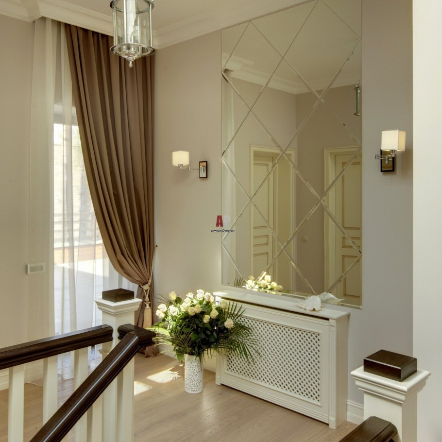 Прихожая в стиле фармхаус