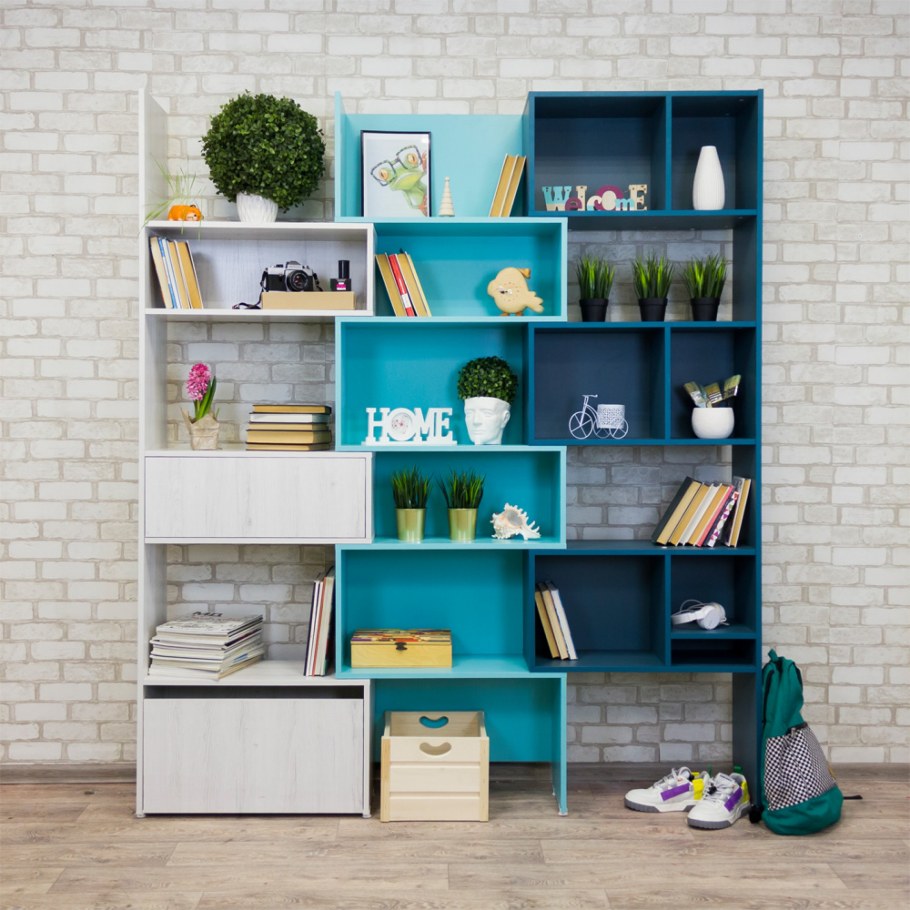 Ньютон, стеллаж - трансформер