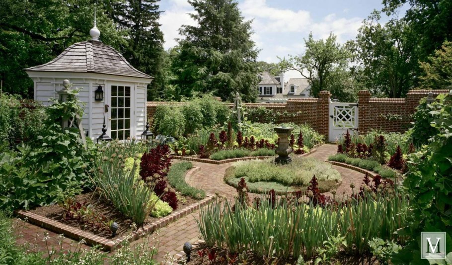 Огород в ландшафтном стиле
