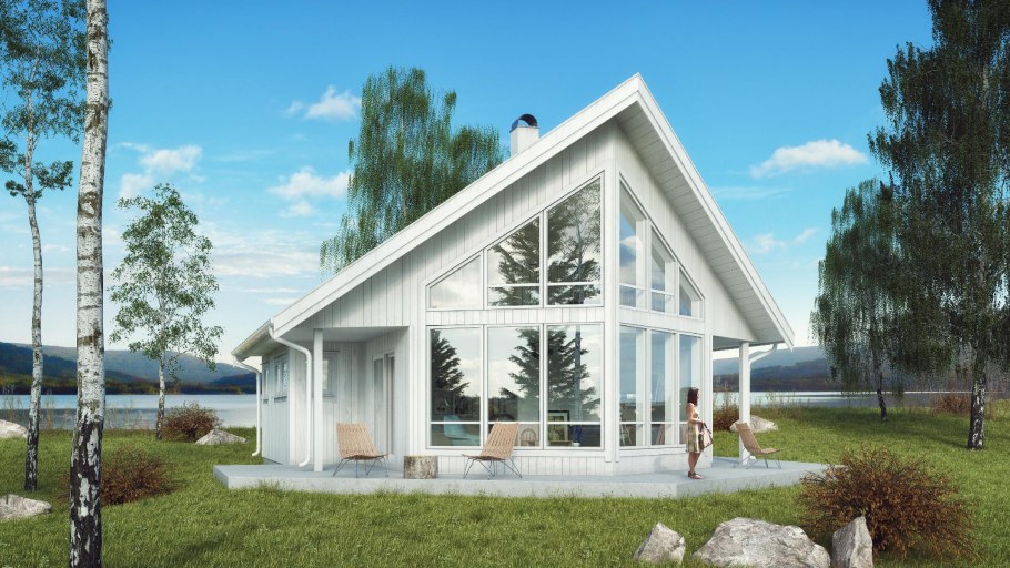 Норвежский каркасный дом