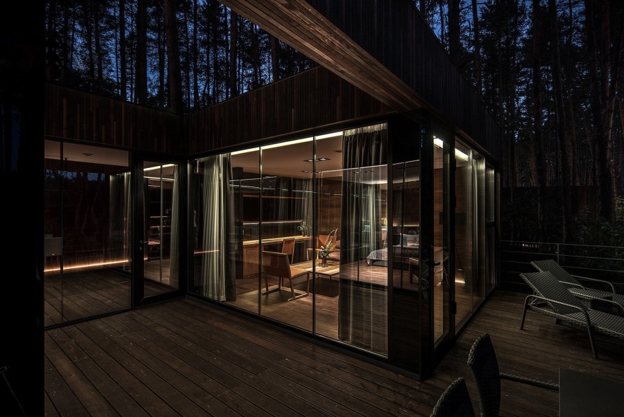 Веранда загородного Скандинавия